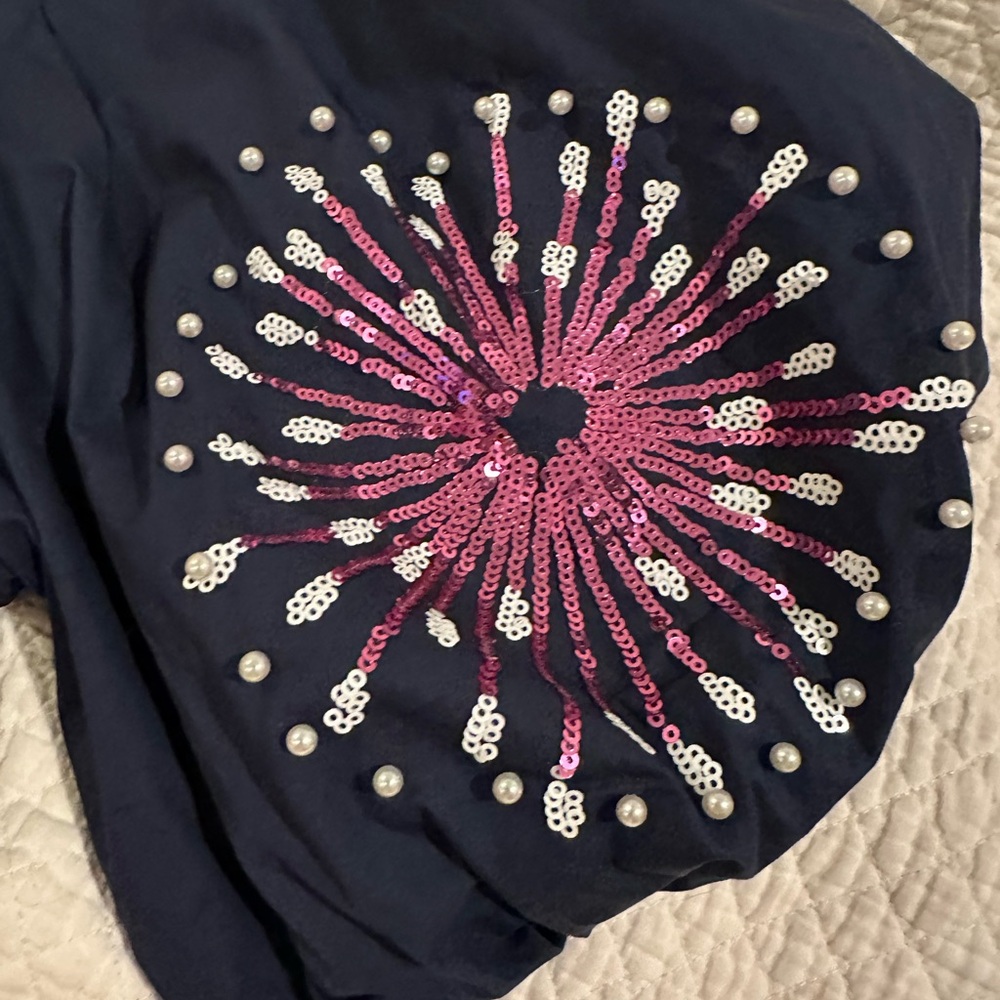 QUEEN OF SPARKLES Navy Celebration Mini Dress - Picture 5 of 10
